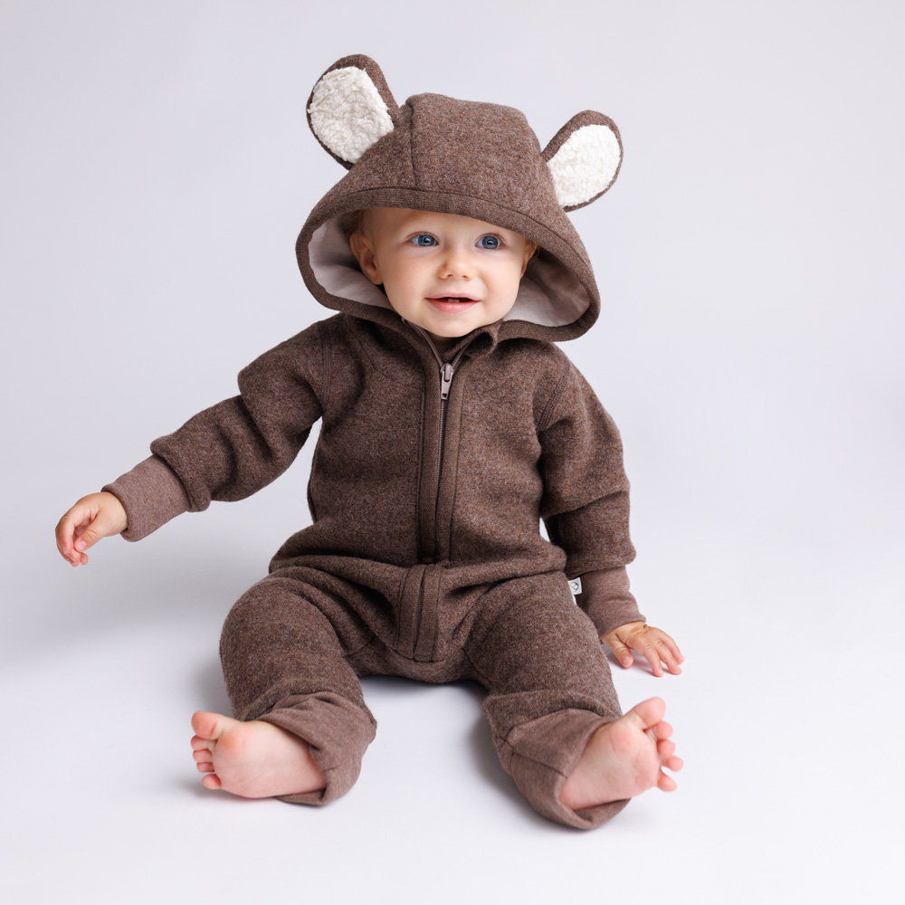 cocoo·me® Baby Wollwalk Overall Tiere